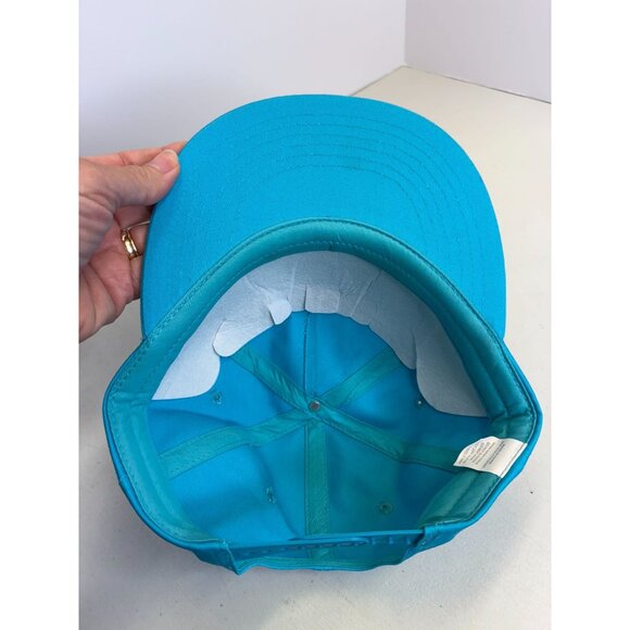 Kona Big Wave Turquoise Adjustable Cap "Unwind Its Aloha Time" Patch - Picture 5 of 6